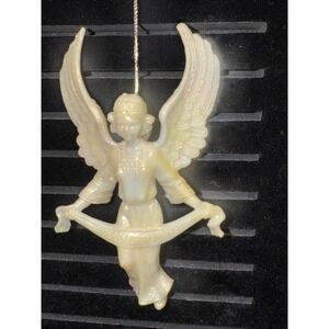 PLASTIC 3.75" ANGEL‎ ORNAMENT (CB5773)